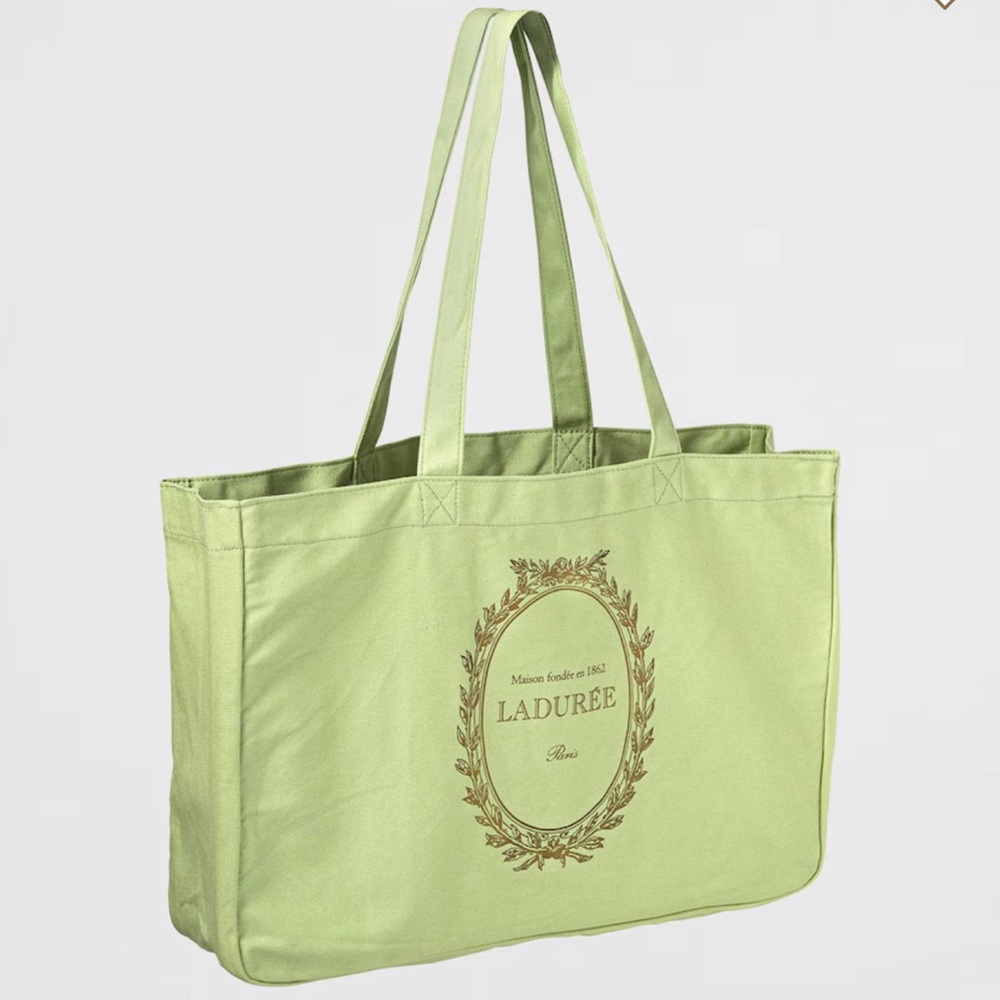 Ladurée Light Green Tote Bag